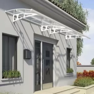 Image of Palram - Canopia Canopy Bordeaux 4460 - White Clear