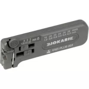 image of Jokari 40029 ESD-PLUS 003 ESD Wire stripper Suitable for PVC-coated wires 0.30 up to 1.00 mm