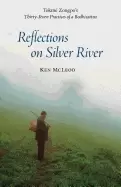 Image of reflections on silver river
