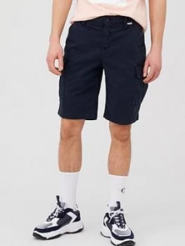 image of Calvin Klein Jeans Cargo Shorts - Navy, Size 32, Men