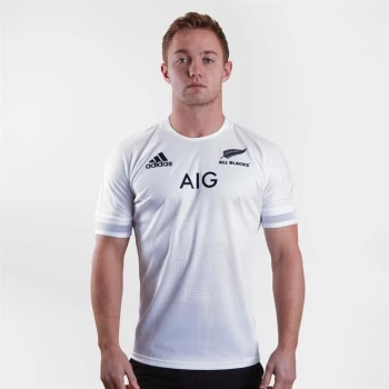 image of adidas All Blacks Away Jersey Mens - White