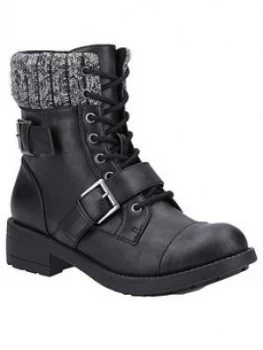 image of Rocket Dog Travis Ankle Boot - Black, Size 3, Women