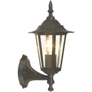 image of Laterna 4 - 1 Light Outdoor Wall Lantern Black IP44, E27 - Eglo