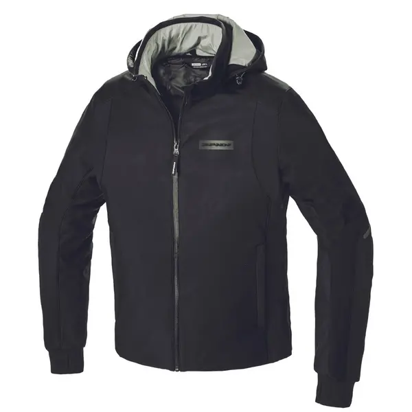 Image of Spidi Armor H2Out Hoodie Black Size 3XL