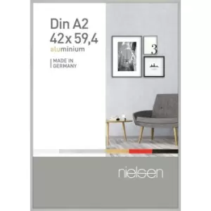 Image of Pixel A2 42 x 59.4cm Poster frame Frosted Silver - 0