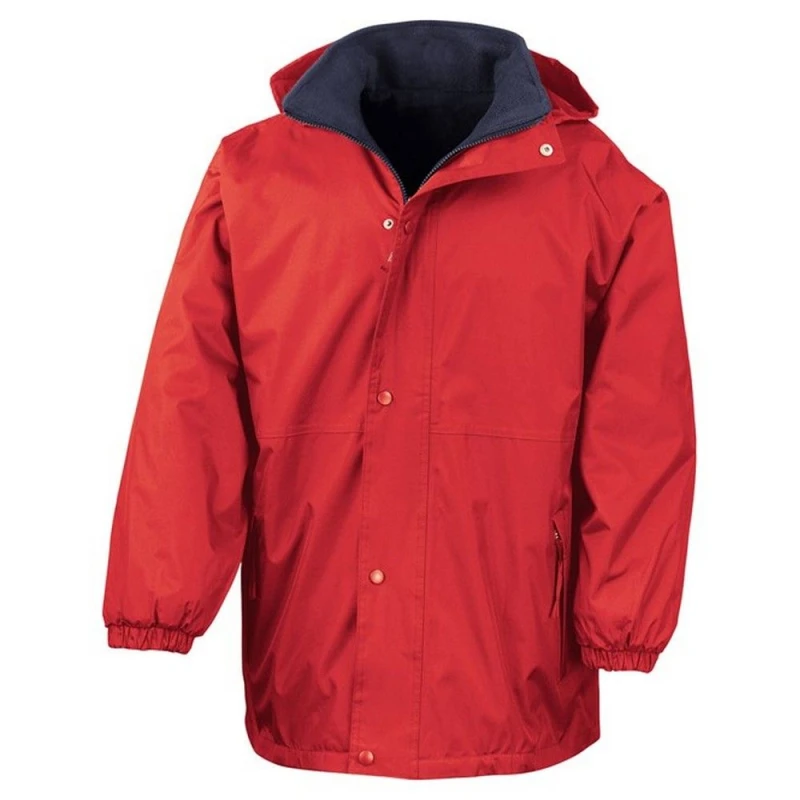 Image of Result Result Men StormDri 4000 Reversible Jacket in Red Size: Small Red S Male 5063527365835