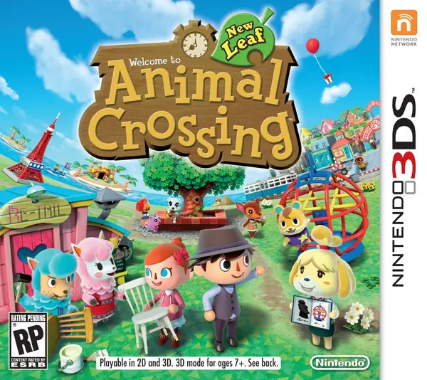 Wellcome To Animal Crossing New Leaf Nintendo 3DS Game