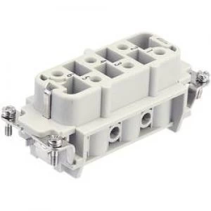 Image of Harting 09 31 006 2701 Han 6HSB 1 6 Industrial Connector Series Han HsB Inserts