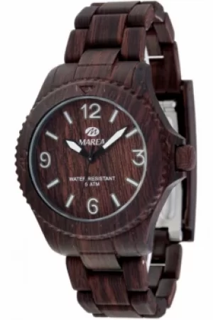 image of Mens Marea Wood Look Watch 35295/9