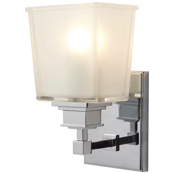 Image of Elstead - Aylesbury - 1 Light Bathroom Wall Light Polished Chrome IP44, G9