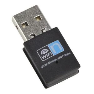 Image of Jedel 300Mbps Wireless N Nano USB Adapter