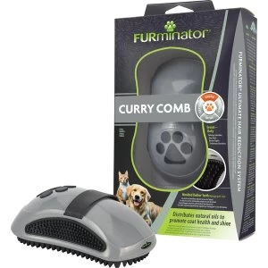 image of FURminator Curry Comb (Random Colour) for Cats and Dogs