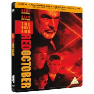 image of Hunt For Red October 30th Anniversary 4K Ultra HD Steelbook (Includes 2D Bluray)