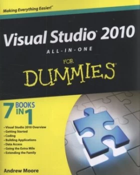 Image of Visual Studio 2010 All In One for Dummies by Andrew Moore Paperback