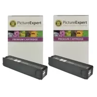 image of Compatible HP CN625AE (970XL) Black High Capacity Ink Cartridge Twin Pack