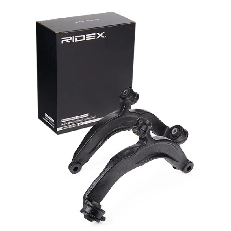 Image of RIDEX 772S0657 Control arm repair kit Front Axle, Control Arm Suspension Kit (772)