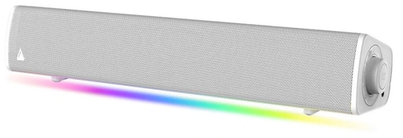 Image of CREATIVE SoundBlaster GS3 (White) USB/Bluetooth/3.5mm RGB Soundbar