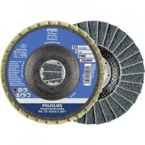 image of PFERD 44694213 HORSE POLIVLIES-FANS DISC 125mm X-LOCK CORAND A 240 FINE Diameter 125mm 5 pc(s)