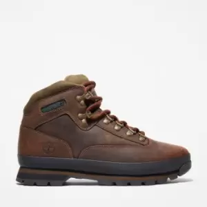 Image of Timberland Euro Hiker Better Leather Boot For Men In Brown, Size 10
