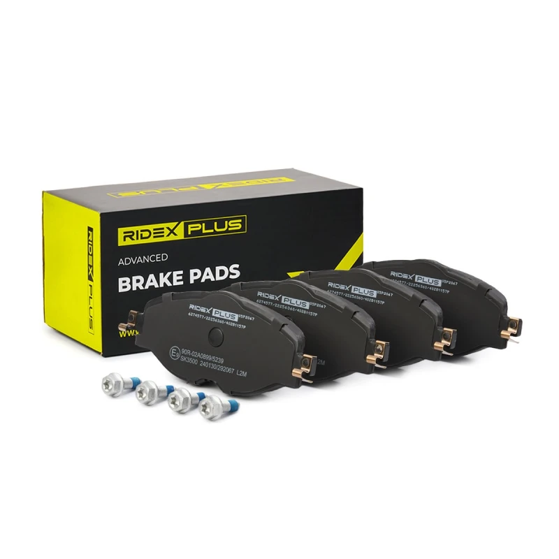 Image of RIDEX PLUS Brake pad set RIDEX PLUS 402B1157P