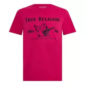 Image of True Religion Buddha T Shirt - Pink