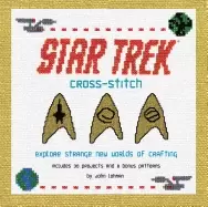 Image of star trek cross stitch explore strange new worlds of crafting cross stich