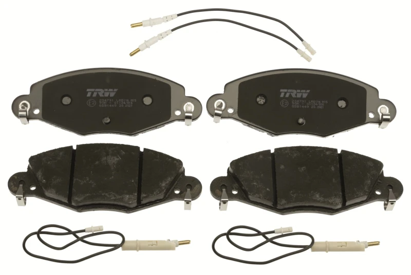 Image of TRW GDB1449 Brake pad set incl. wear warning contact Brake Pad Set,disc brake (402)