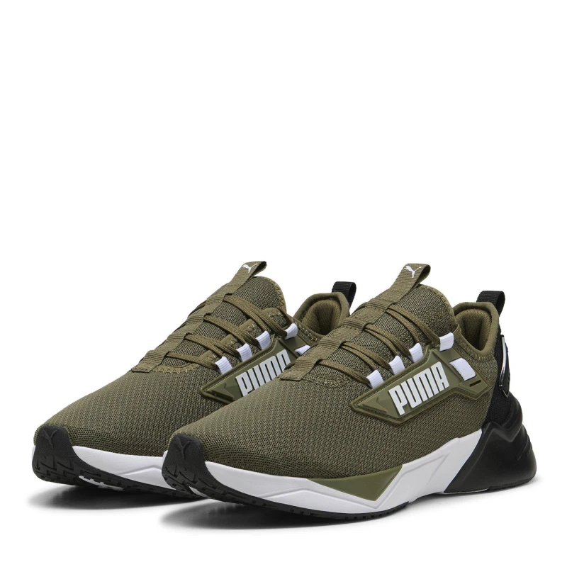 Image of Puma Retaliate 3 Runners Mens Olive/Black male 7 (40.5)