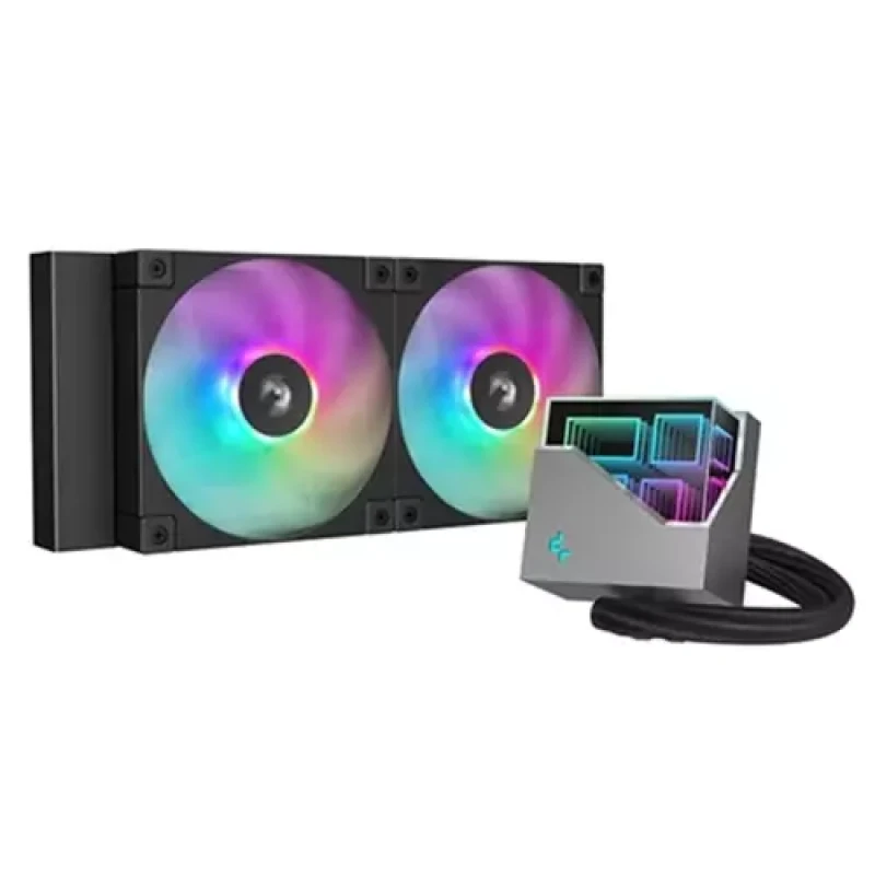 Image of Deepcool DeepCool LT240 Processor All-in-One liquid cooler 12cm Black R-LT240-BKAMNC-G-1