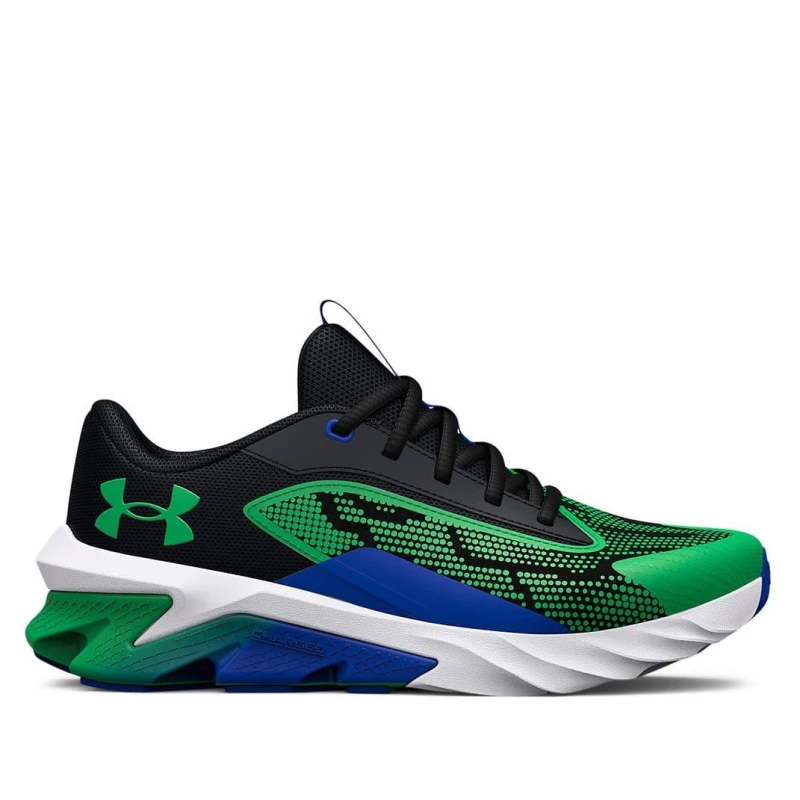 Image of Under Armour Charged Scramje Visual Running Shoes - Black 5