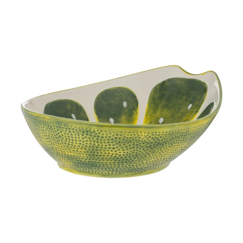 Image of Typhoon World Foods 28cm Lime Oval Bowl