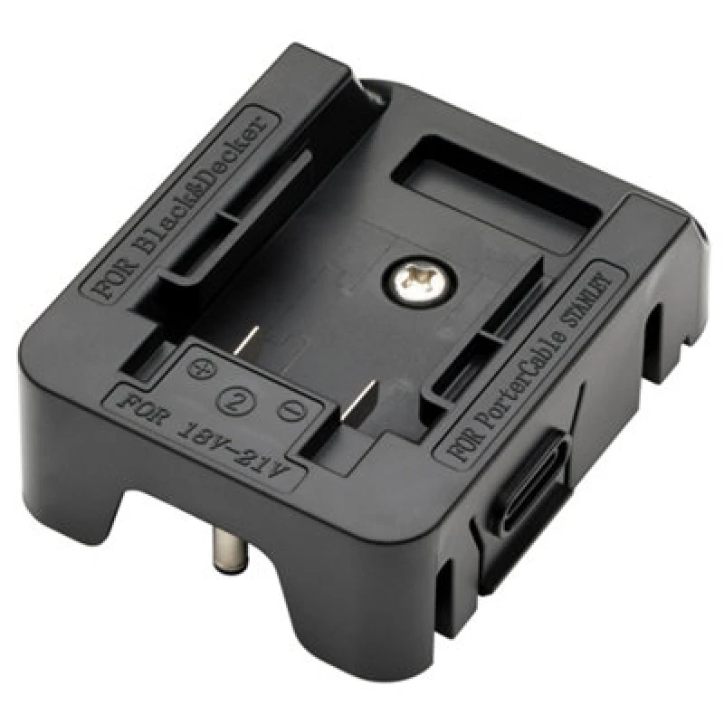 Image of Draper 07072 Draper Expert 24W Ac/dc Hybrid Work Light Power Tool Battery Adaptor Compatible Black+Decker Porter-Cable Stanley