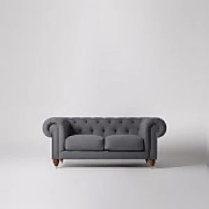 Image of Swoon Winston Smart Wool 2 Seater Sofa - 2 Seater - Anthracite