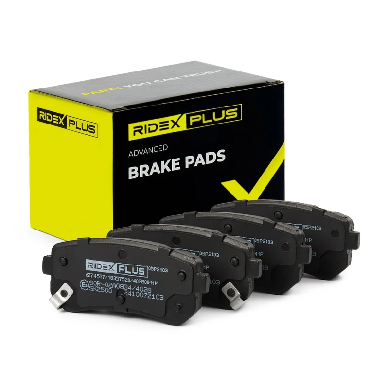 Image of RIDEX PLUS Brake pad set RIDEX PLUS 402B0041P