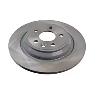 Image of Blue Print Carbon Pair of Solid Painted Brake Disc Rotor ADF124306 fits REAR