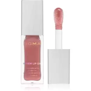 image of Sigma Beauty Renew Lip Oil Lip Oil Adds Moisture And Shine Shade Tranquil 5,2 g