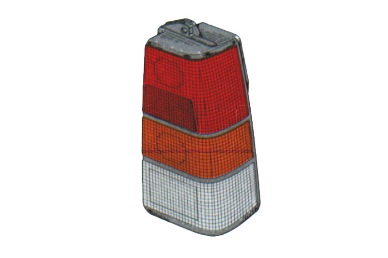 Image of PRASCO FT1214054 Rear light with bulb holder, Left Combination Rearlight (391)