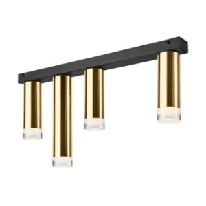 Image of Diego Surface Mounted Downlight Gold, 4x E27