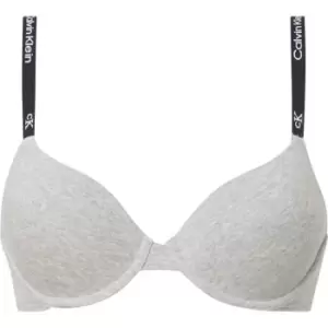 Image of Calvin Klein Lightly Lined Demi - Grey