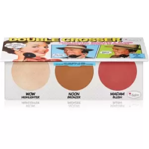 image of theBalm Double Crosser Face Palette 3 in 1 8,5 g