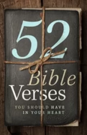 Image of 52 bible verses you should have in your heart