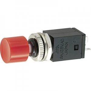 Image of Miyama DS 409 YE Pushbutton switch 125 V AC 3 A 1 x OnOn latch