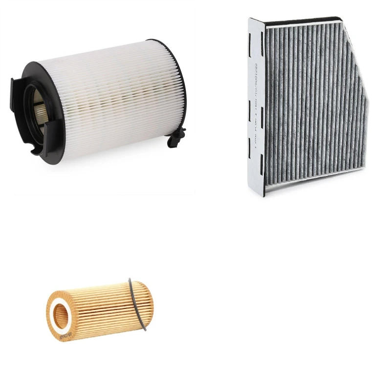 Image of RIDEX 4055F19612 Filter Set with gasket/seal Filter Set (4055)