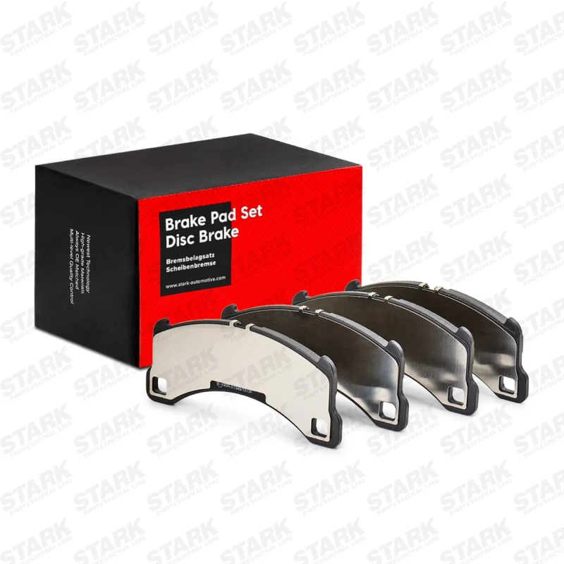 Image of STARK SKBP-0011248 Brake pad set Front Axle, prepared for wear warning indicator Brake Pad Set,disc brake (402)