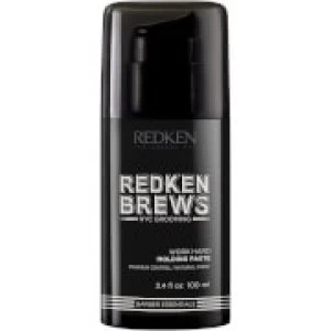 Redken Brews Mens Work Hard Molding Paste 100ml