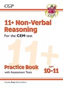 Image of 11+ CEM Non-Verbal Reasoning Practice Book & Assessment Tests - Ages 10-11 (with Online Edition)