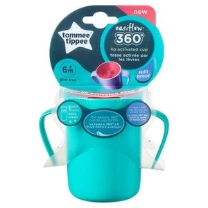 Image of Tommee Tippee Easiflow 360 Handled Cup 6m+