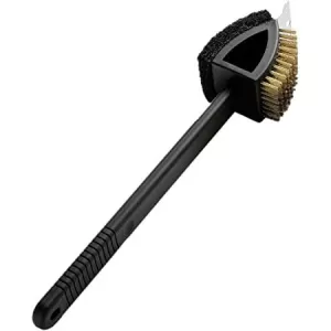 image of Landmann Long Handled Grill Brush 3 In 1