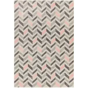 Image of Colt CL09 Chevron Pink 160cm x 230cm Rectangle