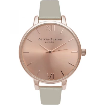 Image of Sunray Rose Gold & Grey Watch